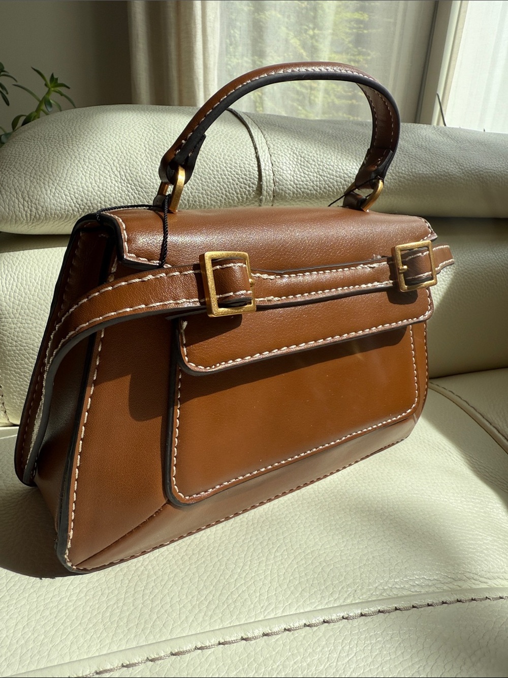 Zara Buckle City Bag - Picture 8 of 13